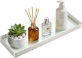 Wall‑Mounted Nickel Glass Bathroom Shelf