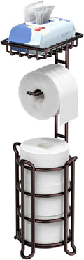 Freestanding Bathroom Toilet Paper Stand