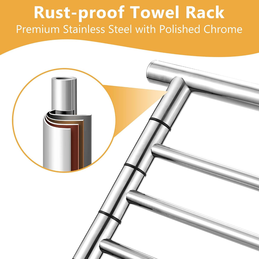 Stainless Steel Floor Towel Drying Rack