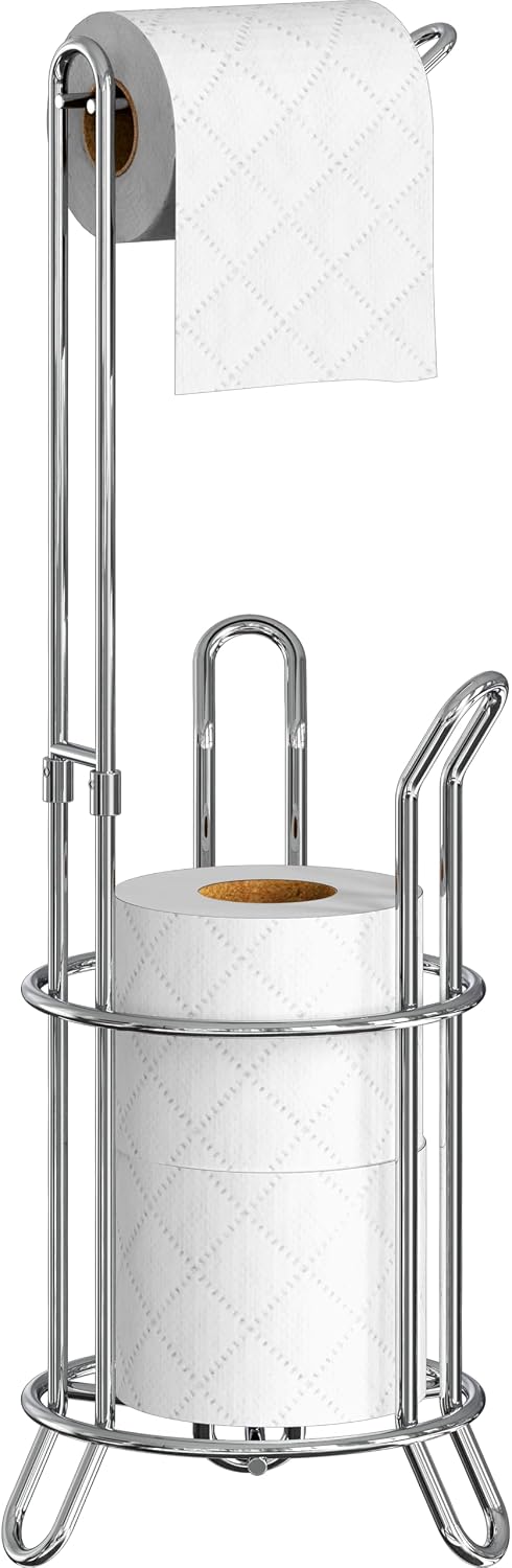 Freestanding Bathroom Toilet Paper Stand