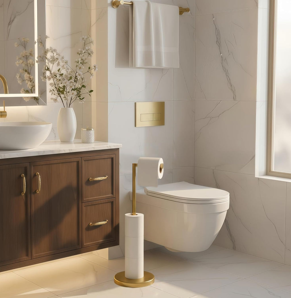 Freestanding Toilet Paper Storage Stand